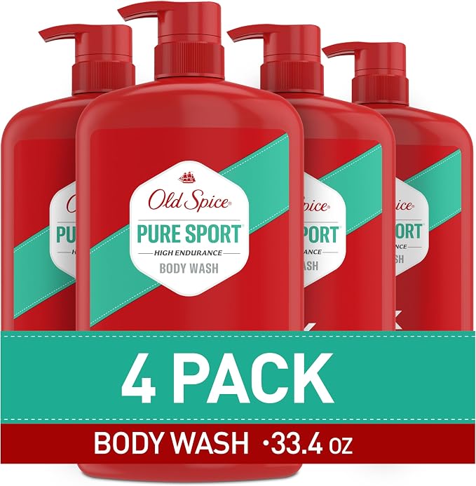 Old Spice Refreshing Body Wash for Men, High Endurance, 3X Defense, 24/7 Shower by OldSpice