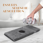 White Classic Gray Hand Towels for Bathroom Cotton Hand Towel Bulk for Gym - Image 5