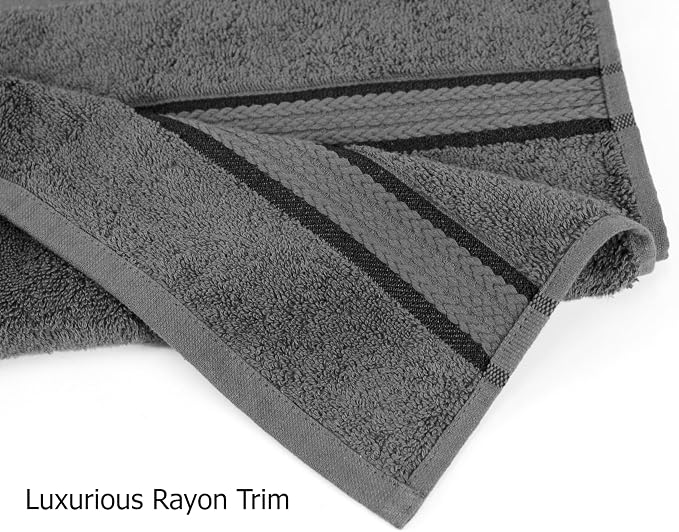 COTTON CRAFT - 4 Pack -Ultra Soft Oversized Extra Large Bath Towels 30x54 - Image 3