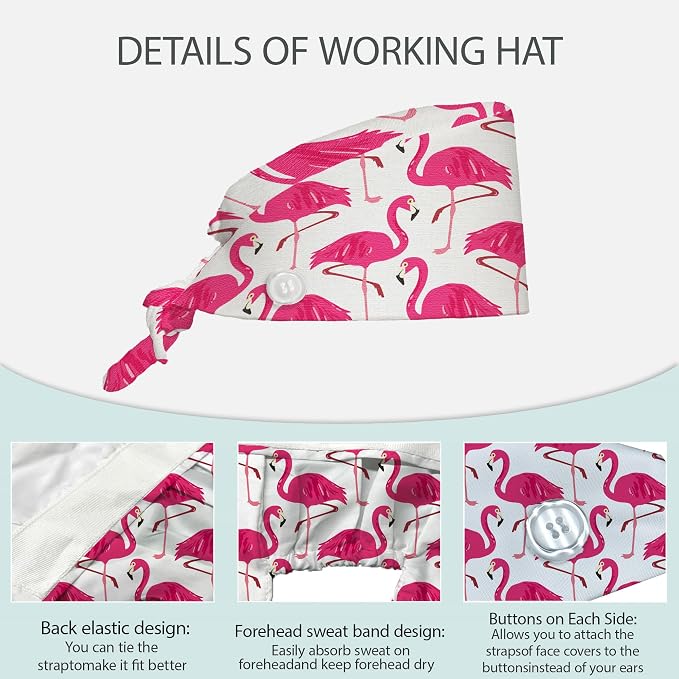 2 Pcs Working Cap with Sweatband - Image 3