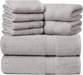 Ariv Towels Pack of 8, Premium Cotton Towel Set, Super Soft, Quick Dry by Ariv