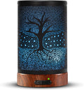 EQUSUPRO Essential Oil Diffuser 150ml Black Metal Aromatherapy Oil Diffuser by EQUSUPRO