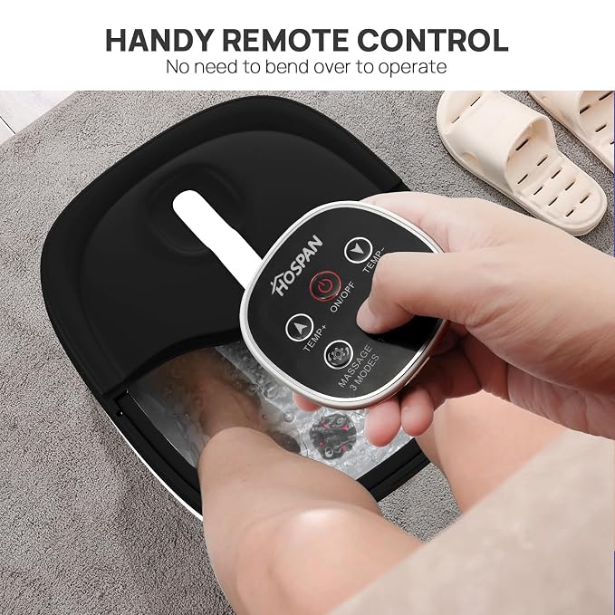 HOSPAN Collapsible Foot Spa Electric Rotary Massage, Foot Bath - Image 7