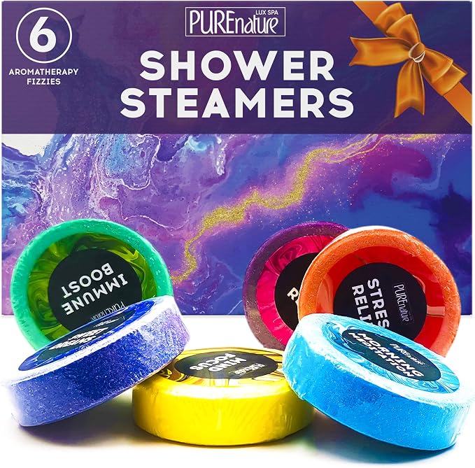 Aromatherapy Shower Steamers Set by PURENATURELUXSPA