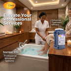 SPA REDI Foot Soak for Pedicure Preparation & Therapeutic Foot Treatment | Pure - Image 4