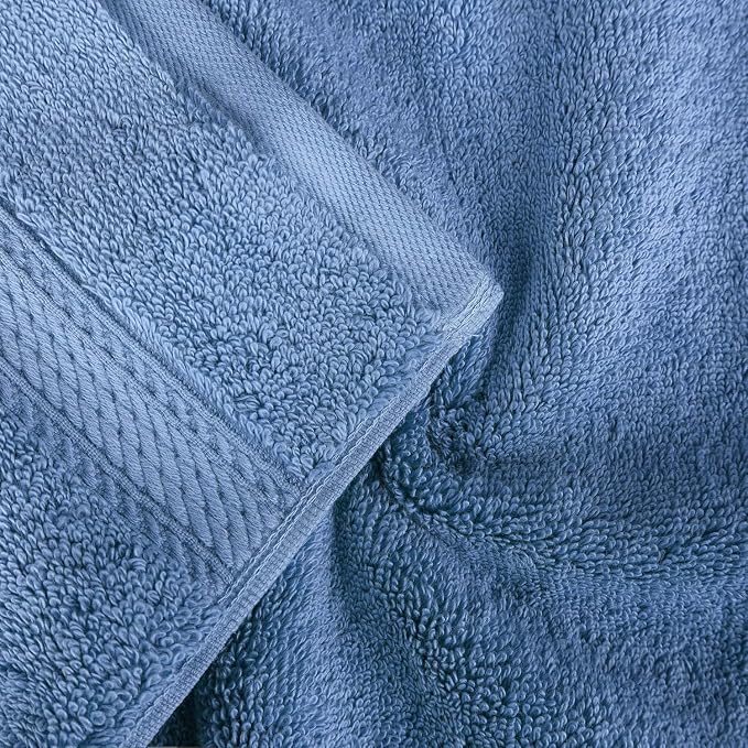 SUPERIOR Egyptian Cotton Pile Bath Sheet Set of 2, Ultra Soft Luxury Towels - Image 4