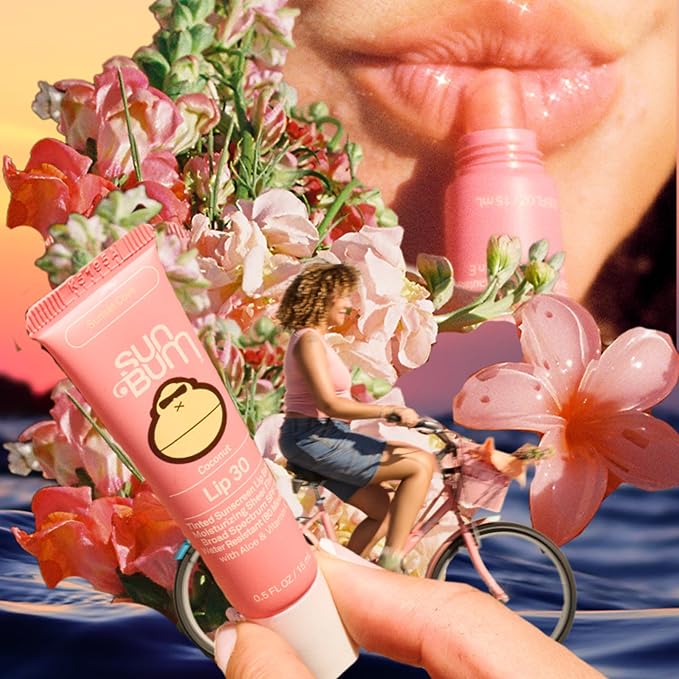 Sun Bum SPF 30 Sunscreen Sunset Cove Tinted Lip Balm - Image 7