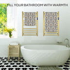 XBVV Towel Warmer Rack for Bathroom - Image 8