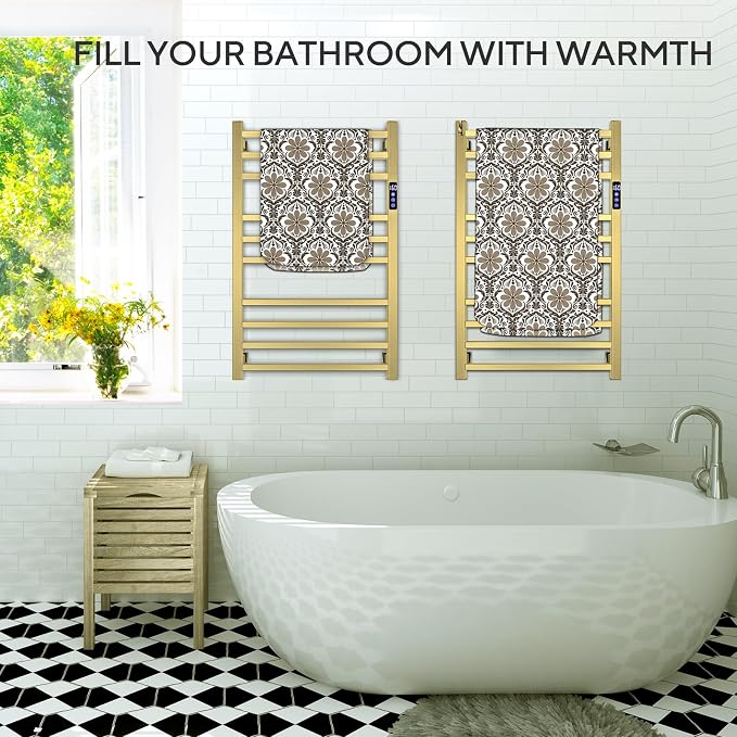XBVV Towel Warmer Rack for Bathroom - Image 8