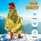 300 Pcs Emergency Blanket and Sock Bulk, Emergency Thermal Space Blankets - Image 5