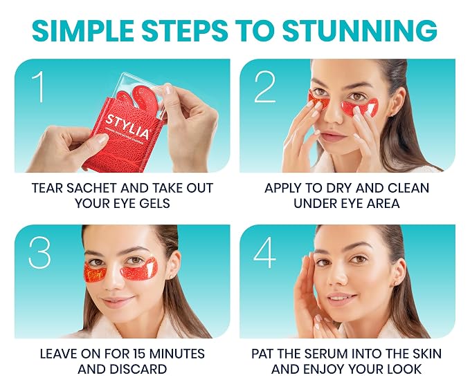 Stylia Collagen & Vitamin C Under Eye Patches - Image 7