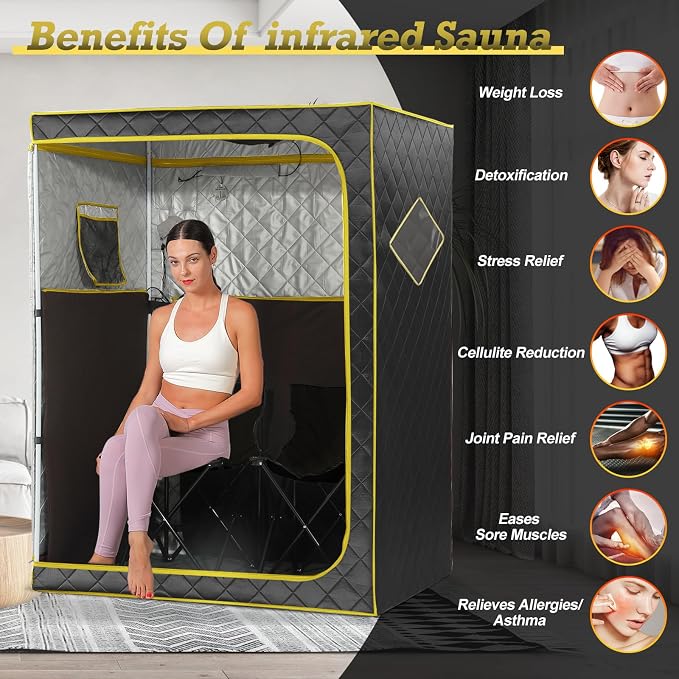 Portable 1-2 Personl Infrared Saunas - Image 6
