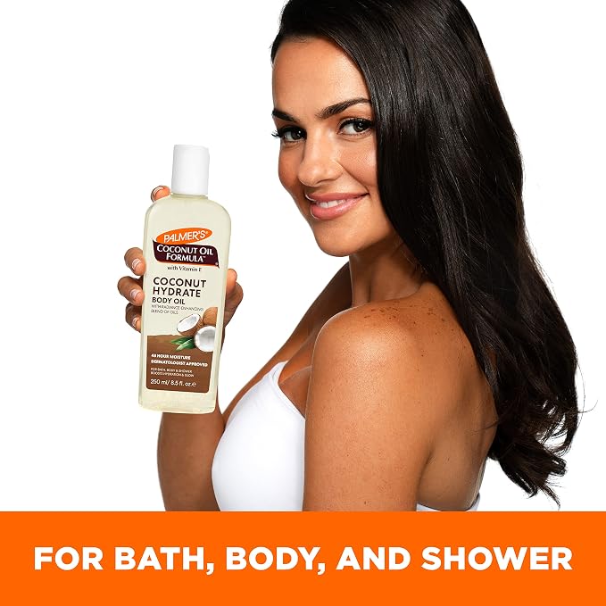 Palmer's Coconut Oil Formula Body Oil, Body Moisturizer - Image 7