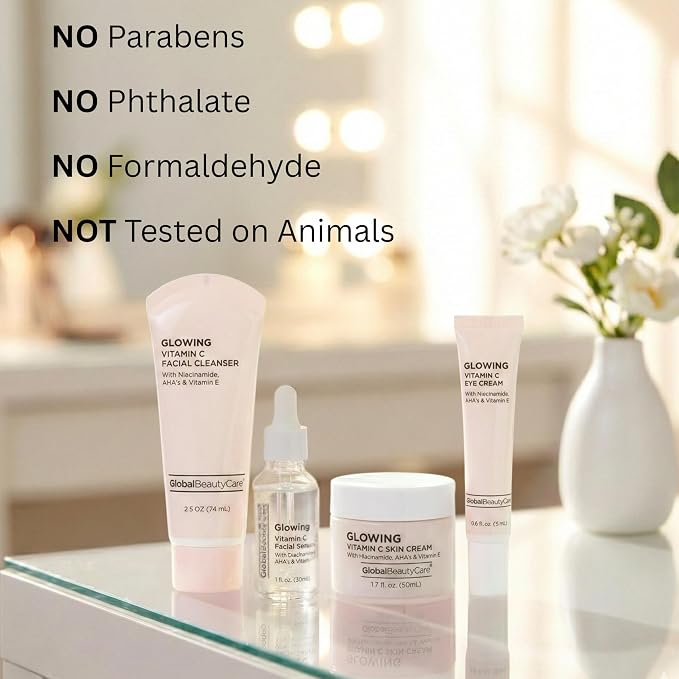 Global Beauty Care Vitamin C Glow Skincare Set - Image 6