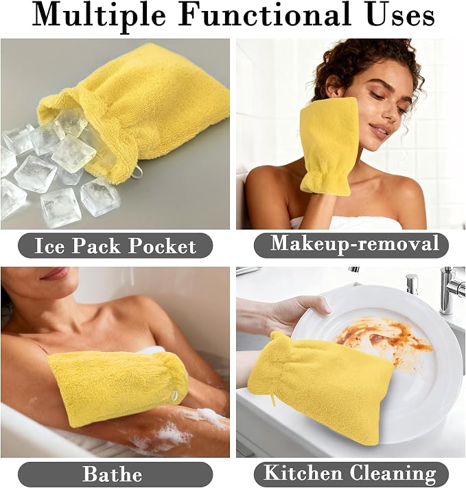 VOOVA & MOVAS Washcloths for Body, 8.3"x6.3" - Image 5