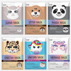 Epielle Character Face Mask Mystical Safari 6 Pack, Fun & Effective Korean Skin by Epielle