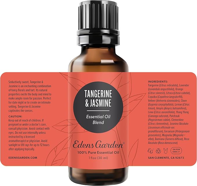 Edens Garden Tangerine Jasmine Essential Oil Blend- 100% Pure Premium Grade - Image 9