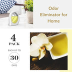 Air Freshener for Home, 4 Pack, Odor Eliminator for Small Area Closets Bathroom - Image 4