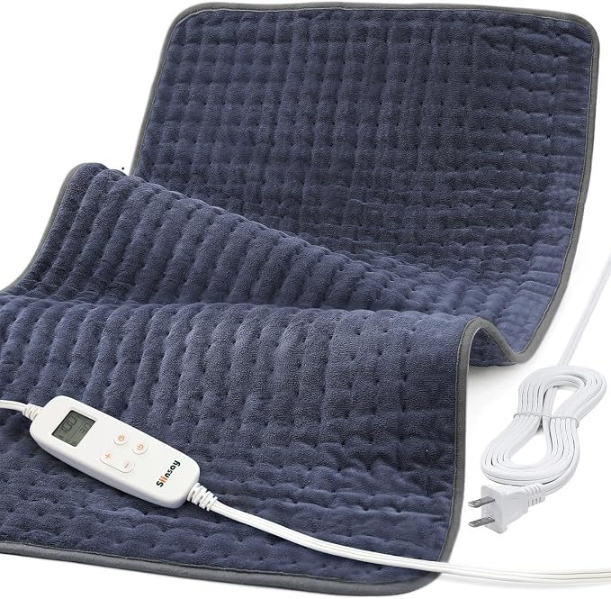 Heating Pad for Back Pain Relief, Electric Heating Pad XL by Makethewinterwarmer