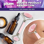 Rose Quartz Face Roller - Image 3