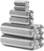 REDKISS Ultra Soft Bath Towel Sets 6-Piece 35"x70" | 100% Microfiber, Highly by REDKISSOnline