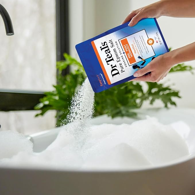 Dr Teal's Epsom Salt Magnesium Soak, Pre & Post Workout - Image 8