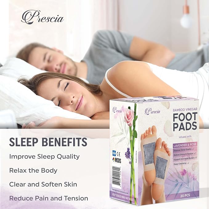 Prescia Lavender n’ Rose Foot Pads - Image 2