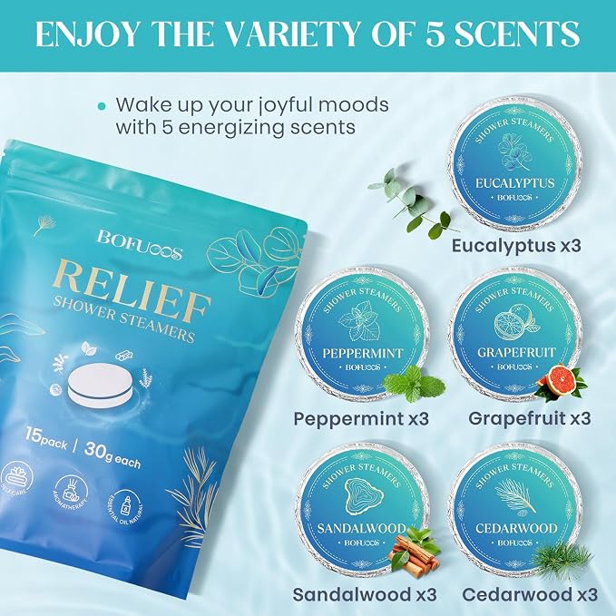 Shower Steamers Aromatherapy, Birthday Gifts - Image 5