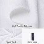 JML Microfiber Bath Towels Set, 6 Pack, Absorbent and Fast Drying, Hair Wrap - Image 7