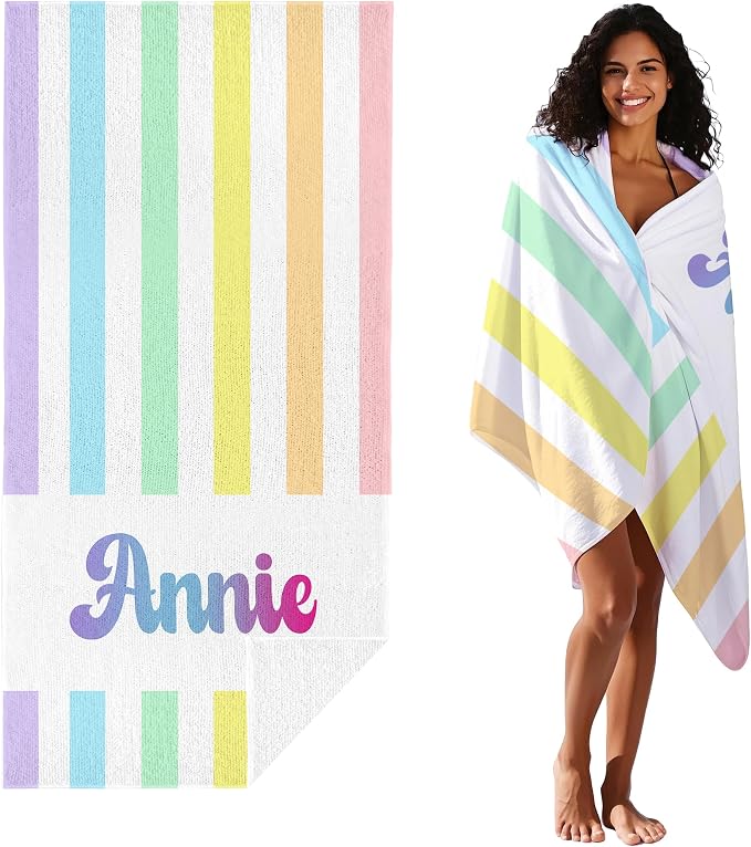 JML Personalized Beach Towel - Image 2