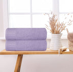 GLAMBURG 100% Cotton 2 Pack Oversized Bath Towel Set 28x55 Inches, Ultra Soft - Image 3