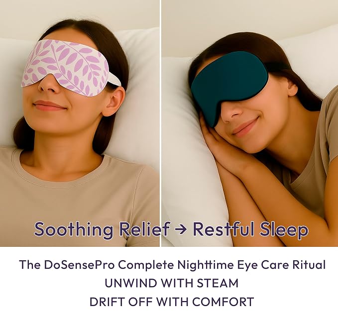 Steam Eye Mask - 16 Pack Lavender Self-Heating Warm Compress - Image 8