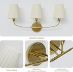 Bathroom Light Fixtures Over Mirror, 3 Light Vanity Light - Image 6