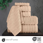 Classic Turkish Towels CTT Luxury 6 Piece Towel Set, 100% Turkish Cotton - Image 3