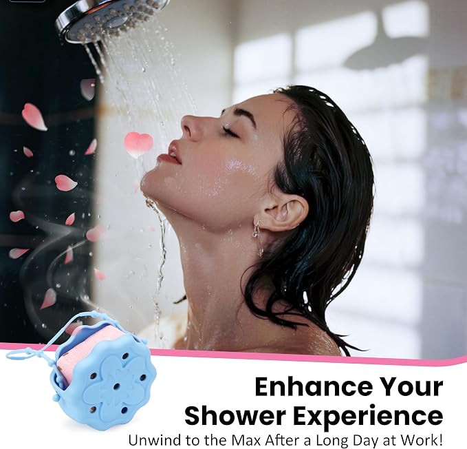 Silicone Shower Steamer Holder/Tray, Hangable&Durable Shower Steamer Hanger - Image 9