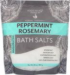 Soothing Touch Peppermint Rosemary Invigorating Bath Salts Pouch, 32 Oz by Soothing+Touch