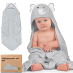 KeaBabies Hooded Baby Towel for Newborn by KeaBabies