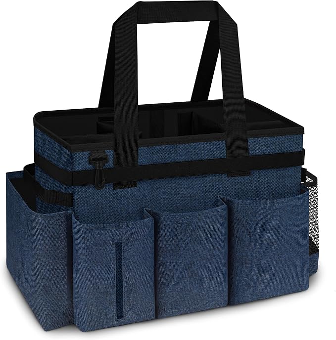 Joe & JoseRin Hot Tub Chemical Storage Bag, Pool Cleaning Caddy Tool Organizers by JoeJoseRin