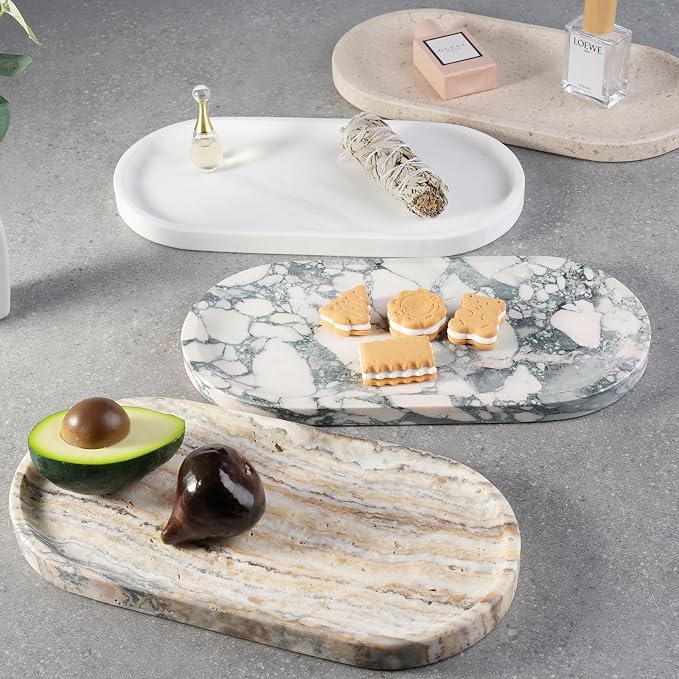 Koville Natural Marble Bathroom Tray - Image 7