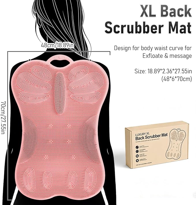 Back Scrubber Body Bath Cushion - Image 8