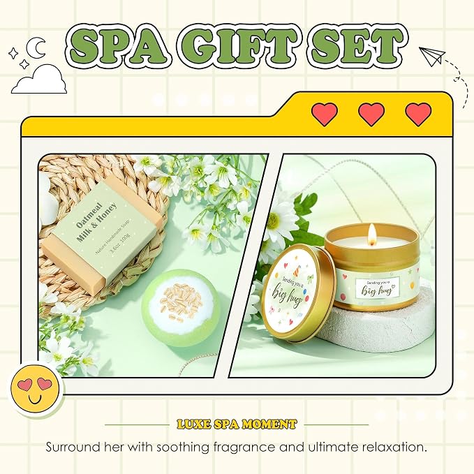 Gift Baskets for Women Unique Birthday Gifts for Women self care cheer up gifts - Image 4