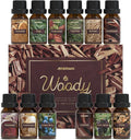 ARVIDSSON Woody Essential Oils Set, Wood Fragrance Oils Gift Set, 12 x 10ml by ARVIDSSON
