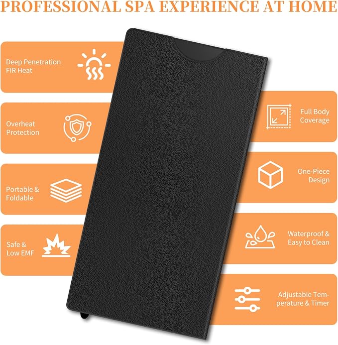 Portable Infrared Sauna Blanket, Sauna Bag - Image 4
