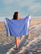 Goroly Home Cotton Turkish Peshtemal Beach Towel, Extra Large, Thin Quick Dry - Image 4