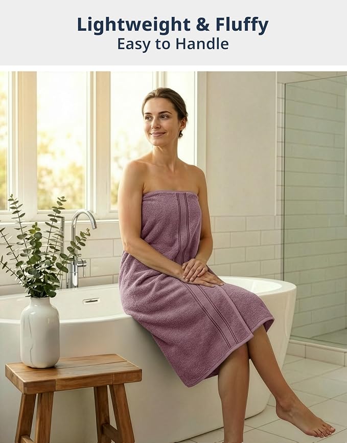 LANE LINEN 100% Cotton Bath Sheets - Image 2