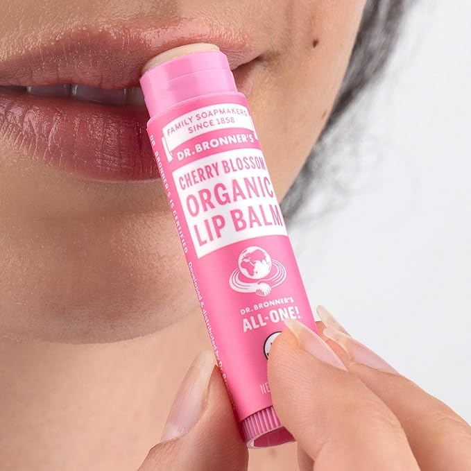 Dr. Bronner’s Organic Lip Balm Natural, Moisturizing, Petroleum-Free Lip Balm - Image 3
