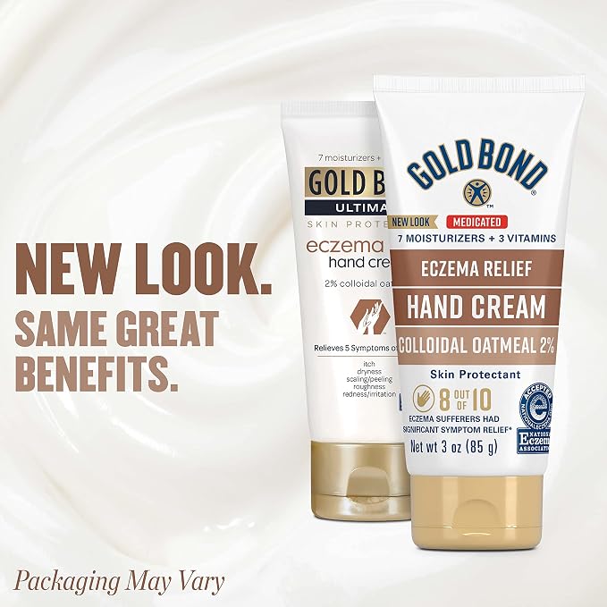 Gold Bond Hand Cream for Eczema Relief, Skin Protectant Cream - Image 2