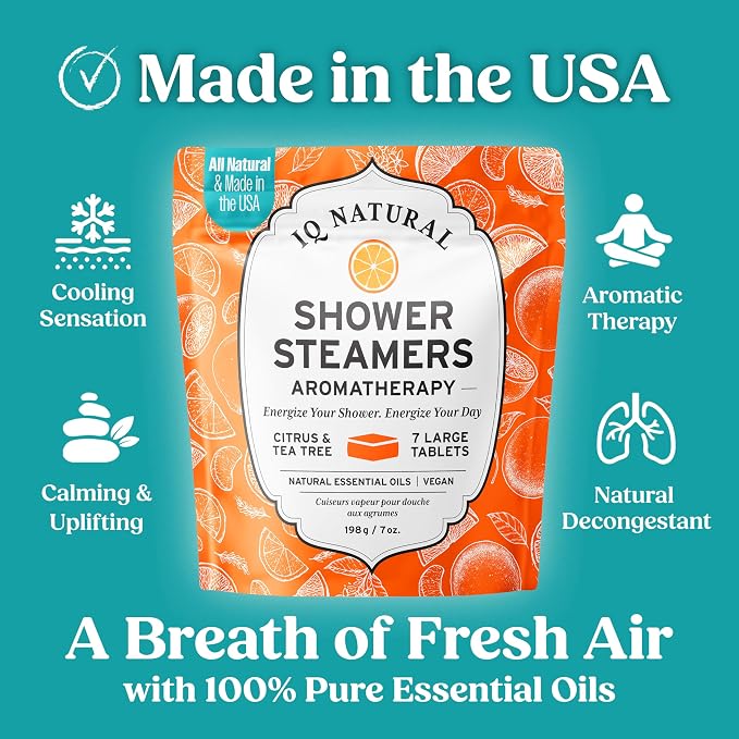 Citrus Shower Steamers Aromatherapy - Image 3