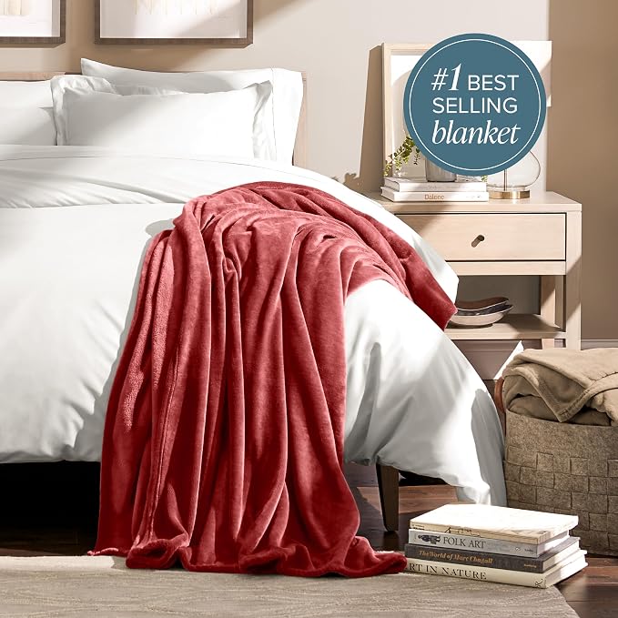 Bare Home Fleece Blanket - Image 3