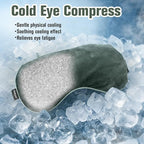 BeHoomi Heated Eye Mask, Weighted Sleep Mask Warm Compress - Image 3